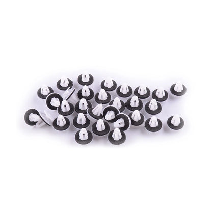 60pcs Door Panel Fastener Clips for Mercedes Benz R129 W202 W211 Series
