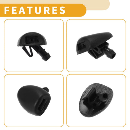 Front Windshield Washer Nozzles for Peugeot 206 (1998-2005)