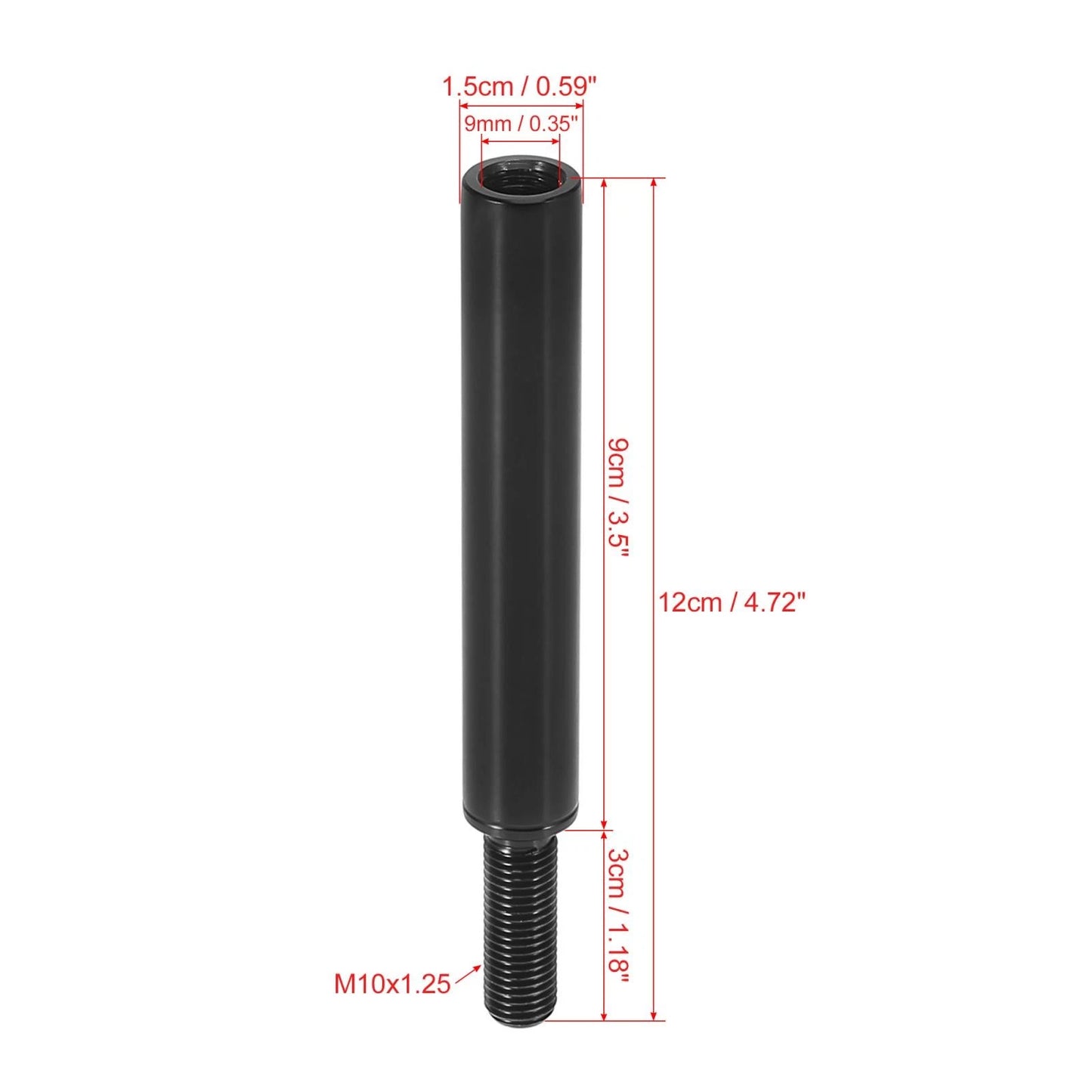 3.5" Gear Shift Knob Extender for Nissan 370Z (2009-2017)