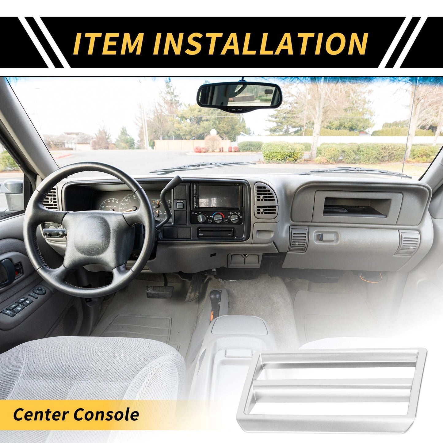 Headlight Switch Button Panel Cover for Toyota Tundra (2022-2024)
