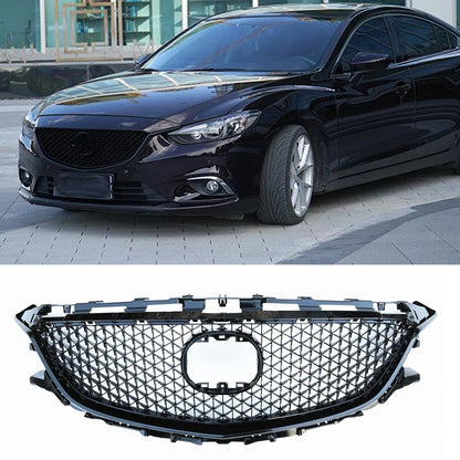 Front Bumper Grille Mesh Honeycomb for Mazda 6 (2014-2016)