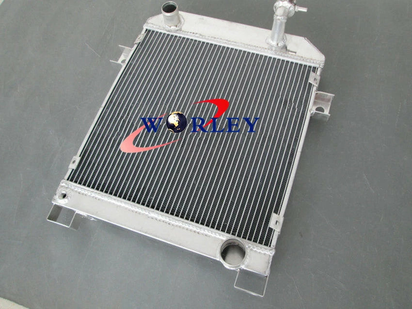 Aluminum Radiator for Jaguar Mark 2 MK2 MK II Daimler 2.5 V8 (62-67)