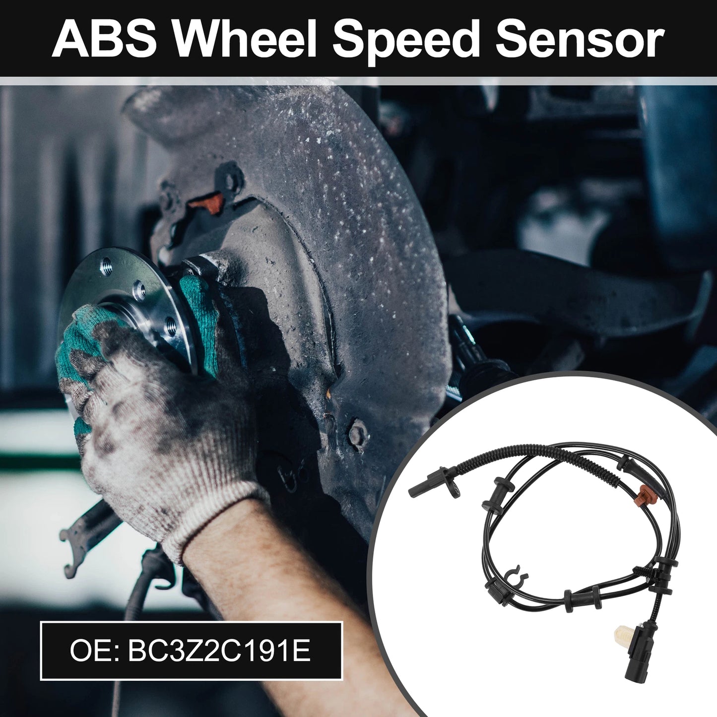 ABS Wheel Speed Sensor Left for Ford F-350 Super Duty (2011-2016)