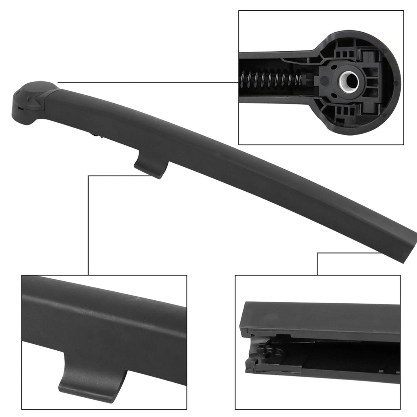 Rear Window Wiper Blade Arm Set for Jeep Grand Cherokee (2005-2010)