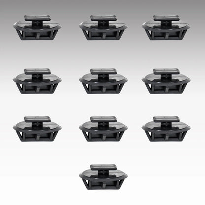 10 x Nylon Side Skirt Moulding Clips for Mazda 3 5 6 CX-7 (2004-2012)