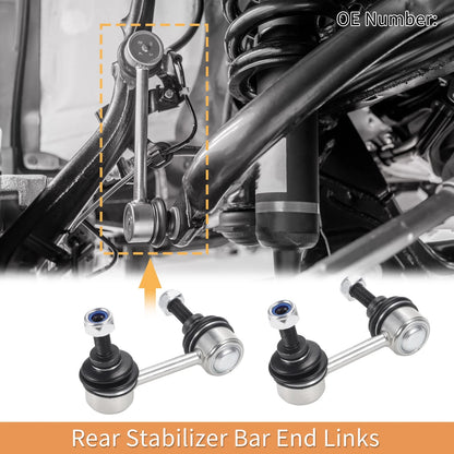 Rear Stabilizer Sway Bar Links for Dodge Avenger, Caliber, Jeep Patriot
