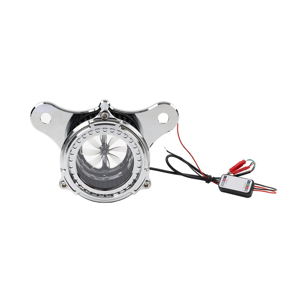Chrome Air Filter Cleaner for Harley Touring Street Glide (2008-2016)