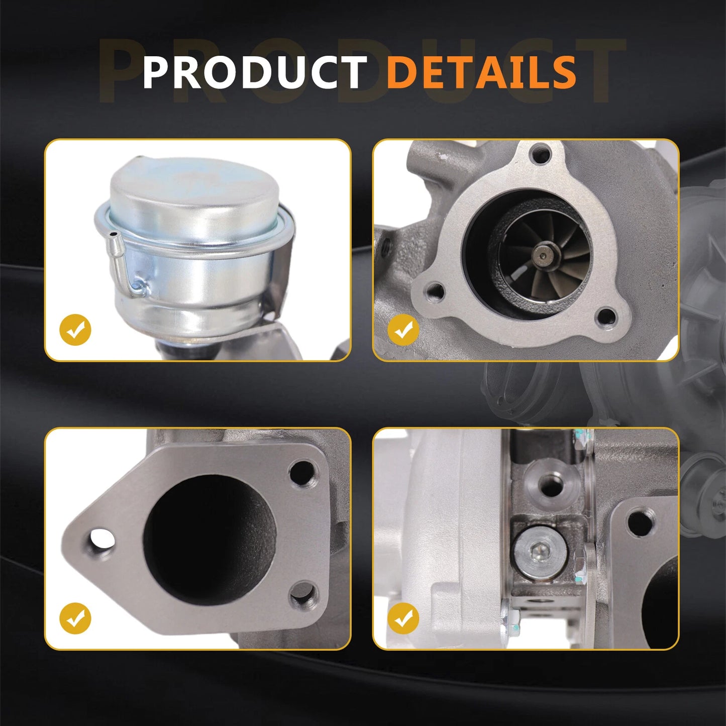Turbo Charger for Hyundai iMax iLoad 2.5 CRDI 125 Kw (2010-2019)