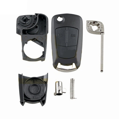 Opel Zafira Vectra C Corsa D Meriva B Car Remote Key Shell Flip Key Fob Case