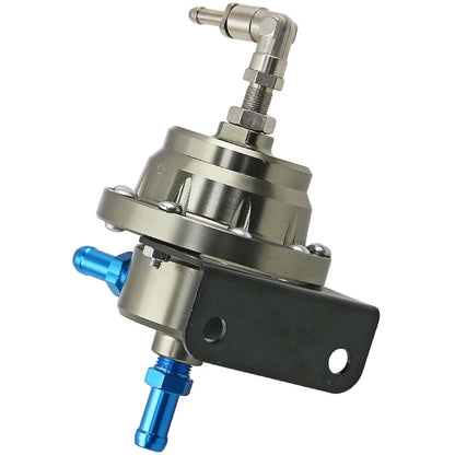 Adjustable Fuel Pressure Regulator w/ Gauge for JDM Turbo EFI Engine