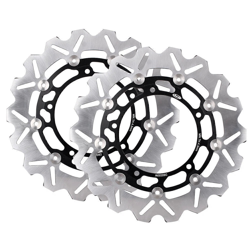 Front Brake Disc Rotors for Yamaha FZ6 Fazer, XJ6 Diversion (2004-2015)