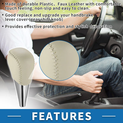 Gear Shifter Knob for Toyota 4Runner Plastic Faux Leather (2003–2017)
