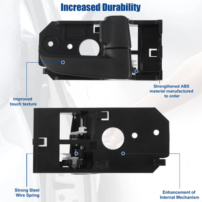 Front Right Interior Door Handle for Kia Spectra (2000-2009)