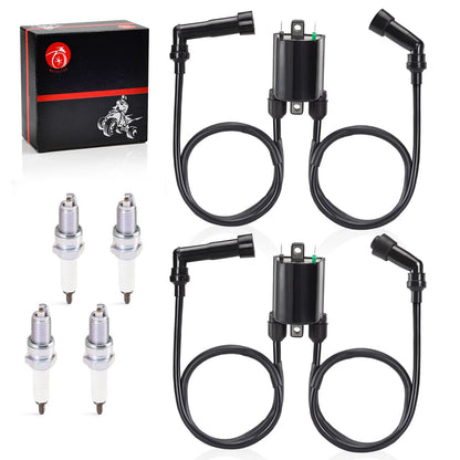 Ignition Coil + Spark Plug for Kawasaki Vulcan VN 1600 Classic/Nomad/Mean Streak