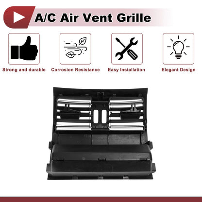 Rear Center Console Air Outlet Vent Grille for BMW 520i 528i (2000-2007)