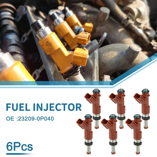 Fuel Injector 6 Pcs for Toyota Camry 2007–2011