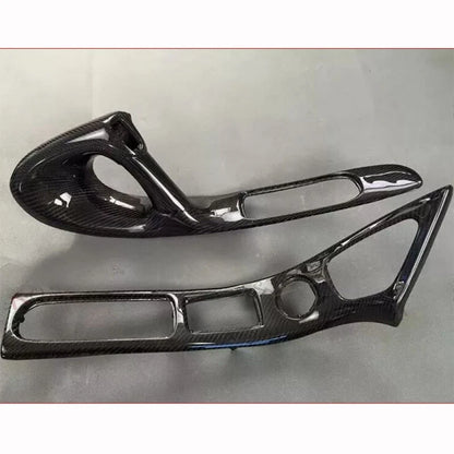 Carbon Fiber Interior Complete Door Handle Panel Replacement for Mazda RX-7 FD3S