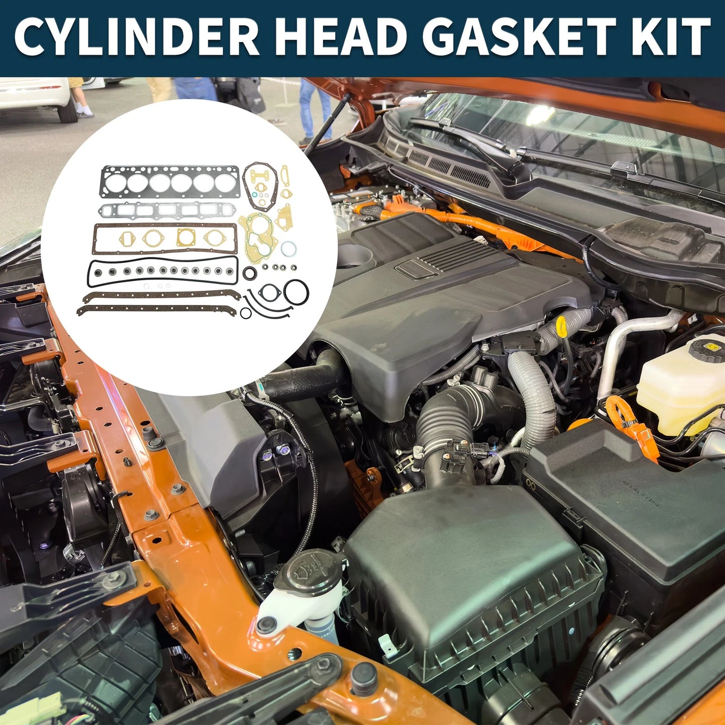 Cylinder Head Gasket Kit 1 Set for Toyota 2F