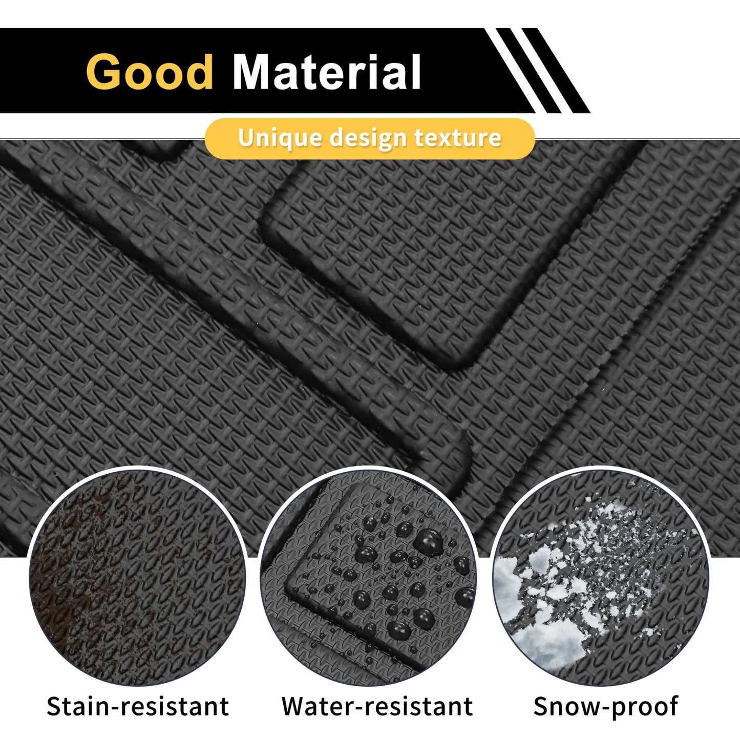 Cargo Liner Rear Trunk Mat for Toyota 4Runner 2013-2024 (1 Pc)