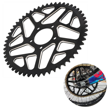54T Black CNC Sprocket Wheel for Sur-Ron Light Bee X Electric Bike (2018-2023)