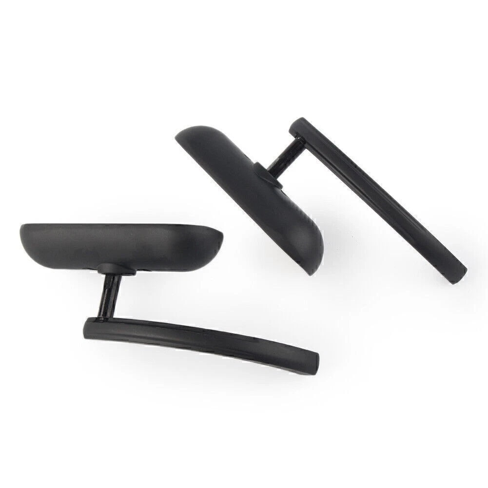 Black Rear View Side Mirrors for Harley Davidson - 1 Pair