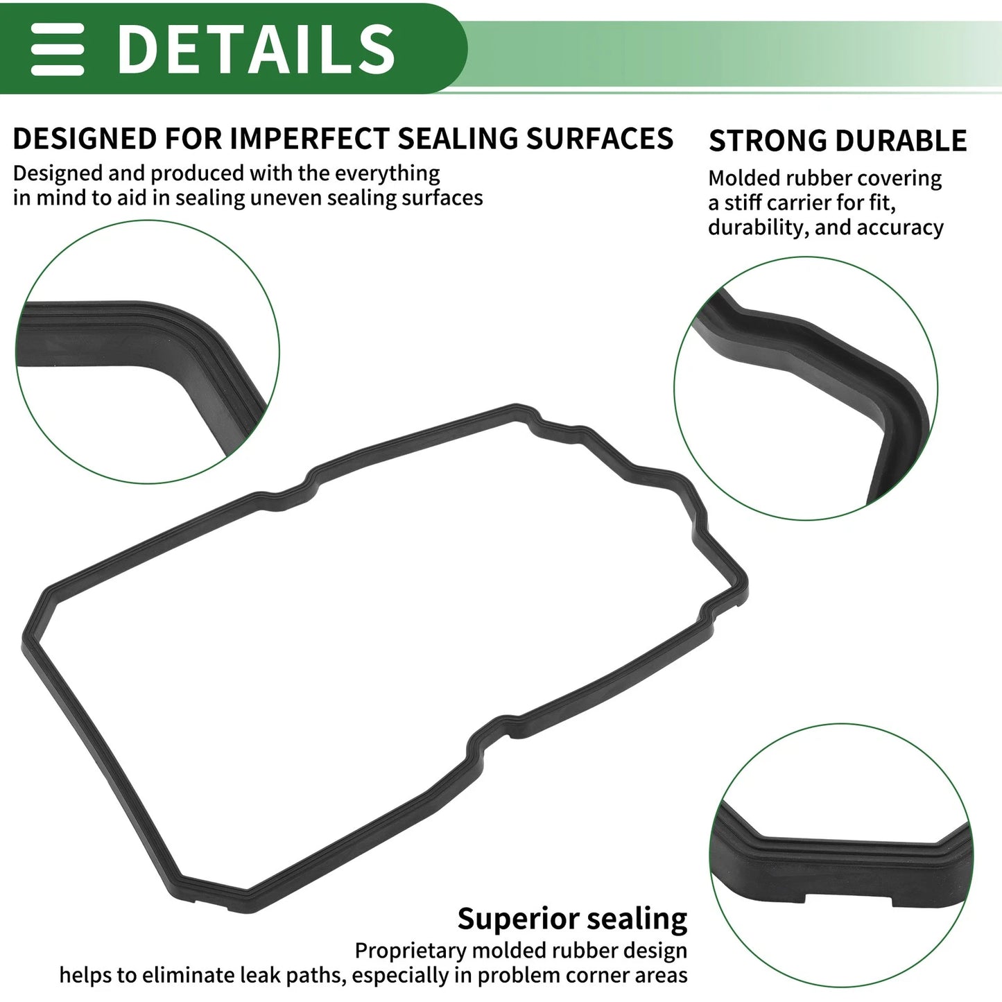 Car Oil Pan Gasket for Mercedes-Benz CL63 AMG (2008-2012)