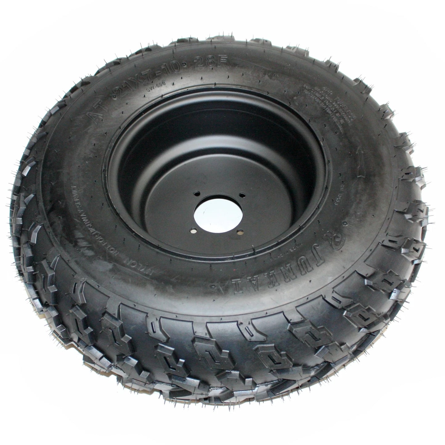 21 x 7-10" Front Wheel Rim Tire for 250cc Quad Dirt Bike ATV Buggy