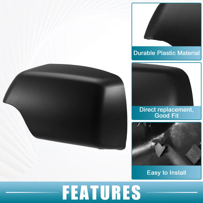 Rearview Mirror Cover Caps  for BMW X5 (2000-2006) Black