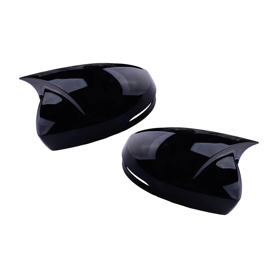 Glossy Black Side Rearview Mirror Cover Trim for Honda Fit (2014-2020)