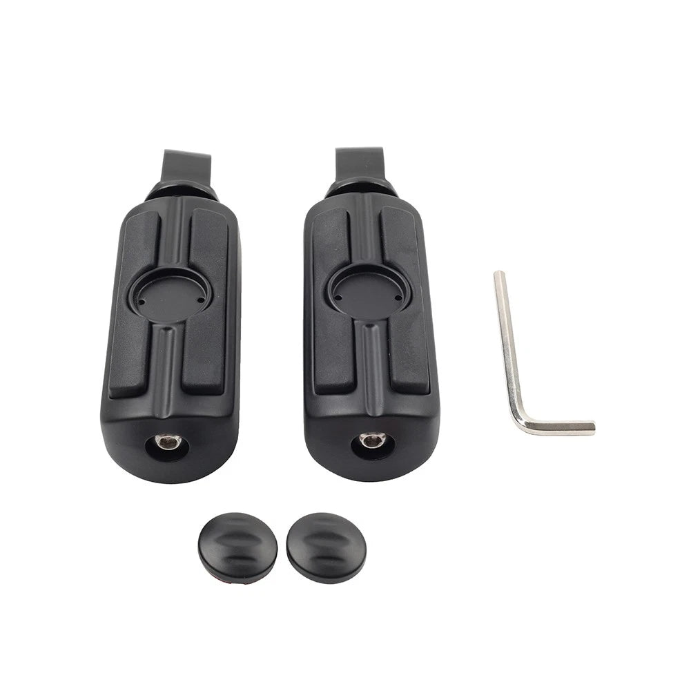 Rear Passenger Foot Pegs for Harley Softail Deluxe Fat Bob (2018-2023)