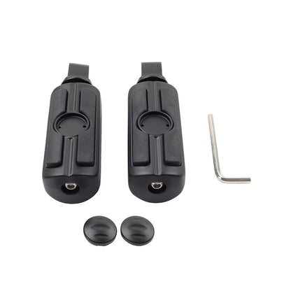 Rear Passenger Foot Pegs for Harley Softail Deluxe Fat Bob (2018-2023)