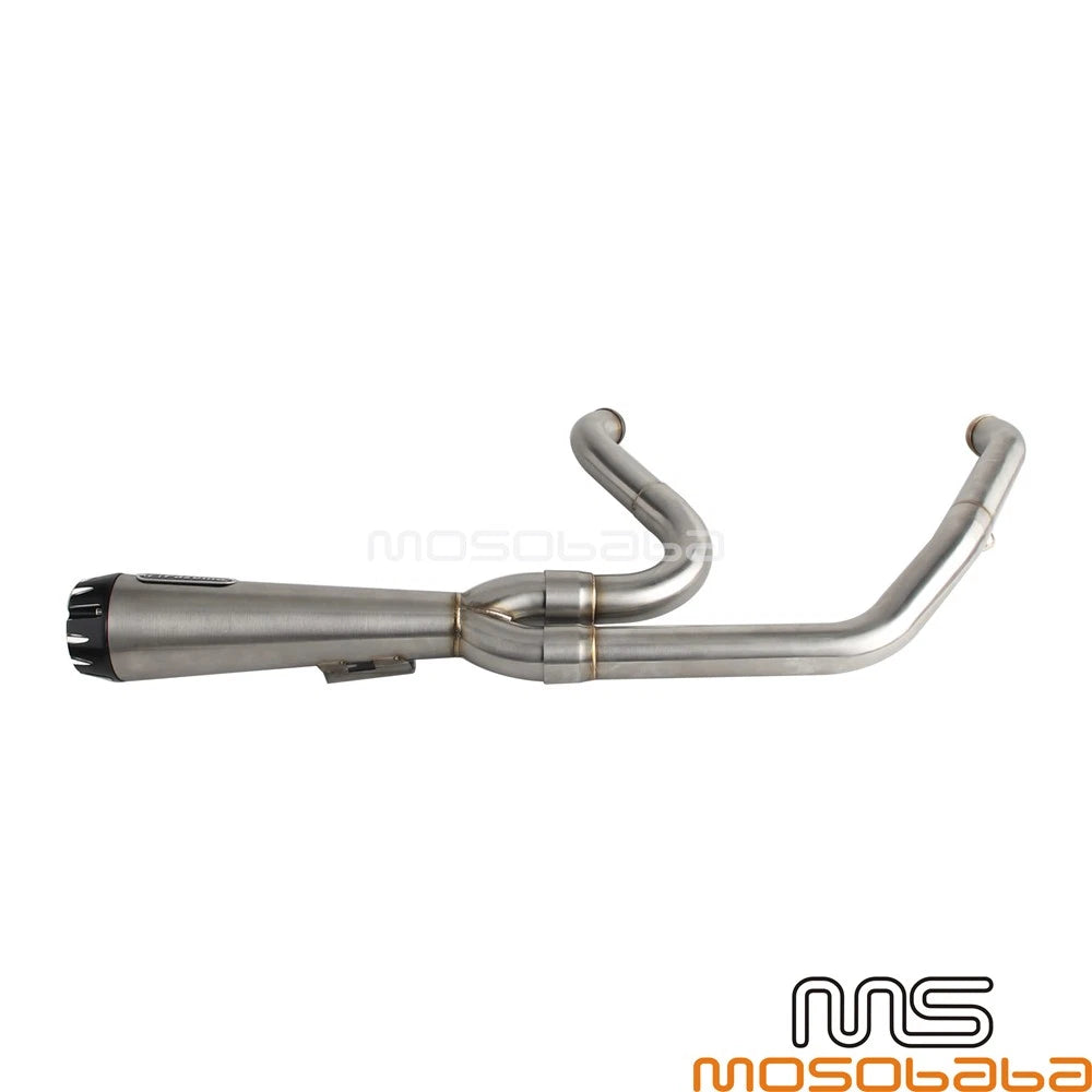 Exhaust System Muffler 2 Into 1 for Harley Touring FLHTKL FLHTKSE FLHTCUI (2014-2023)