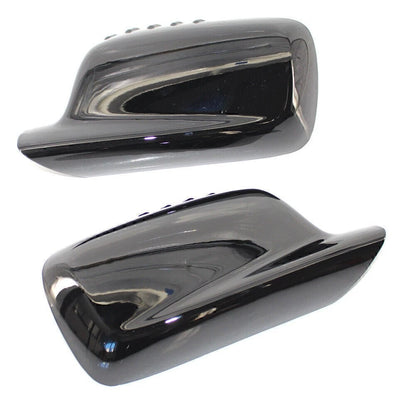 Door Wing Side Mirror Cover Caps  For BMW E46 E65 E66 330Ci 745i 750i (2000-2006)
