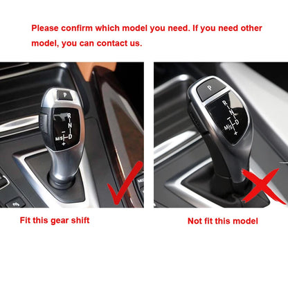 Carbon Fiber Automatic Gear Shift Knob Panel Kits fit For BMW F20 F22 F30 3