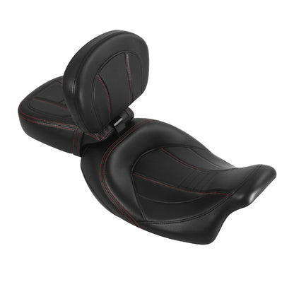 Driver Passenger Seats & Rider Pad for Harley Street Glide (2009-2023)