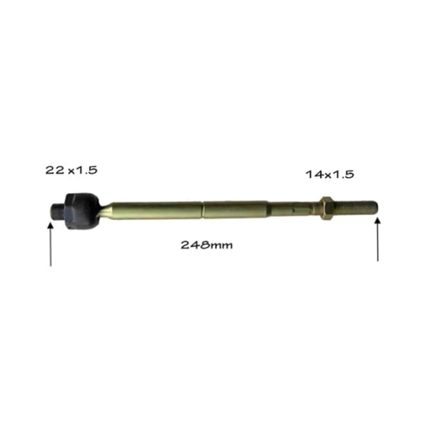 Steering Rack End for Nissan Dualis J10 4cyl 1.6L MR20DE (2007-2016)