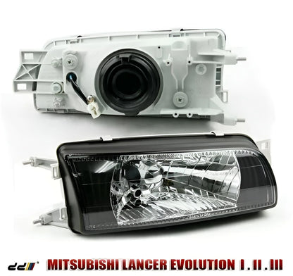 Headlight for Mitsubishi Lancer Evolution EVO 1 2 3 (1992-1995)