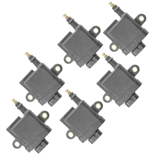 6-Pack Ignition Coils for Mercury Outboard 200/225/250HP 3.0L DFI