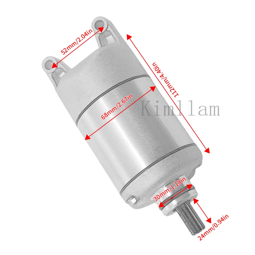 Starter Motor for Arctic Cat ATV 650 V-Twin FIS (2004-2006)