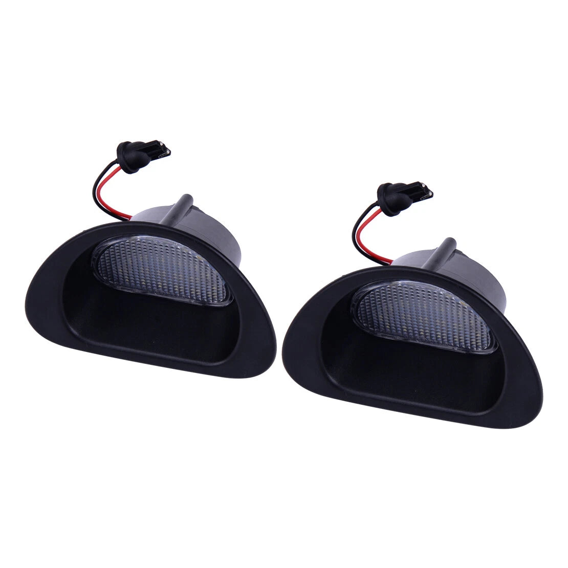 12V LED License Plate Lights for Citroen C1, Peugeot 107 (2005-2014)