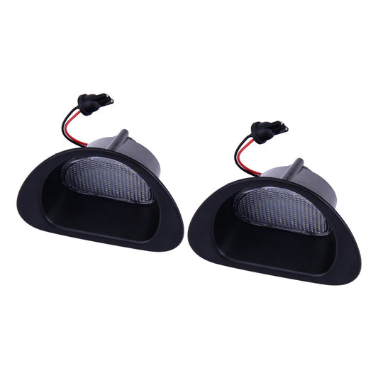 12V LED License Plate Lights for Citroen C1, Peugeot 107 (2005-2014)