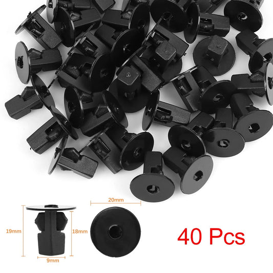 40x Plastic Rivet Bumper Mudguard Fastener Clip for Toyota/Lexus