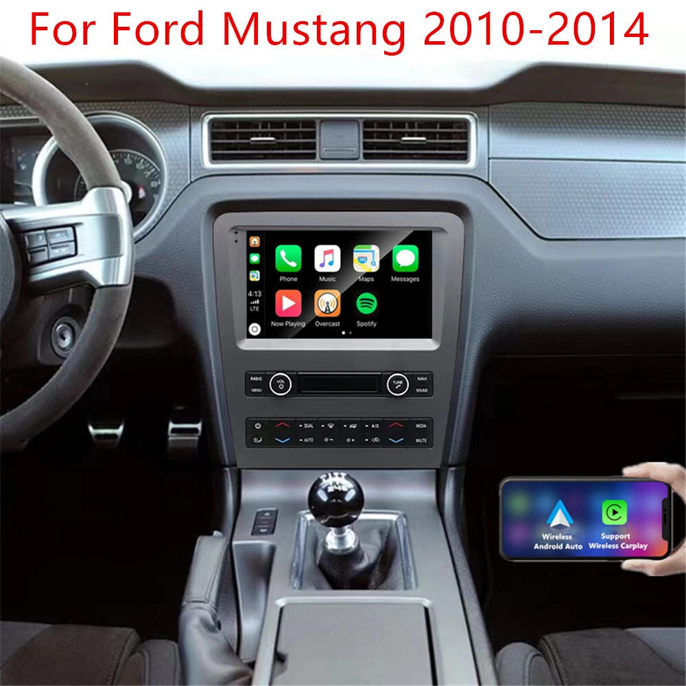 9" Carplay Stereo Radio GPS Navigation Head Unit for 2010-2014 Ford Mustang