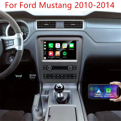 9" Carplay Stereo Radio GPS Navigation Head Unit for 2010-2014 Ford Mustang