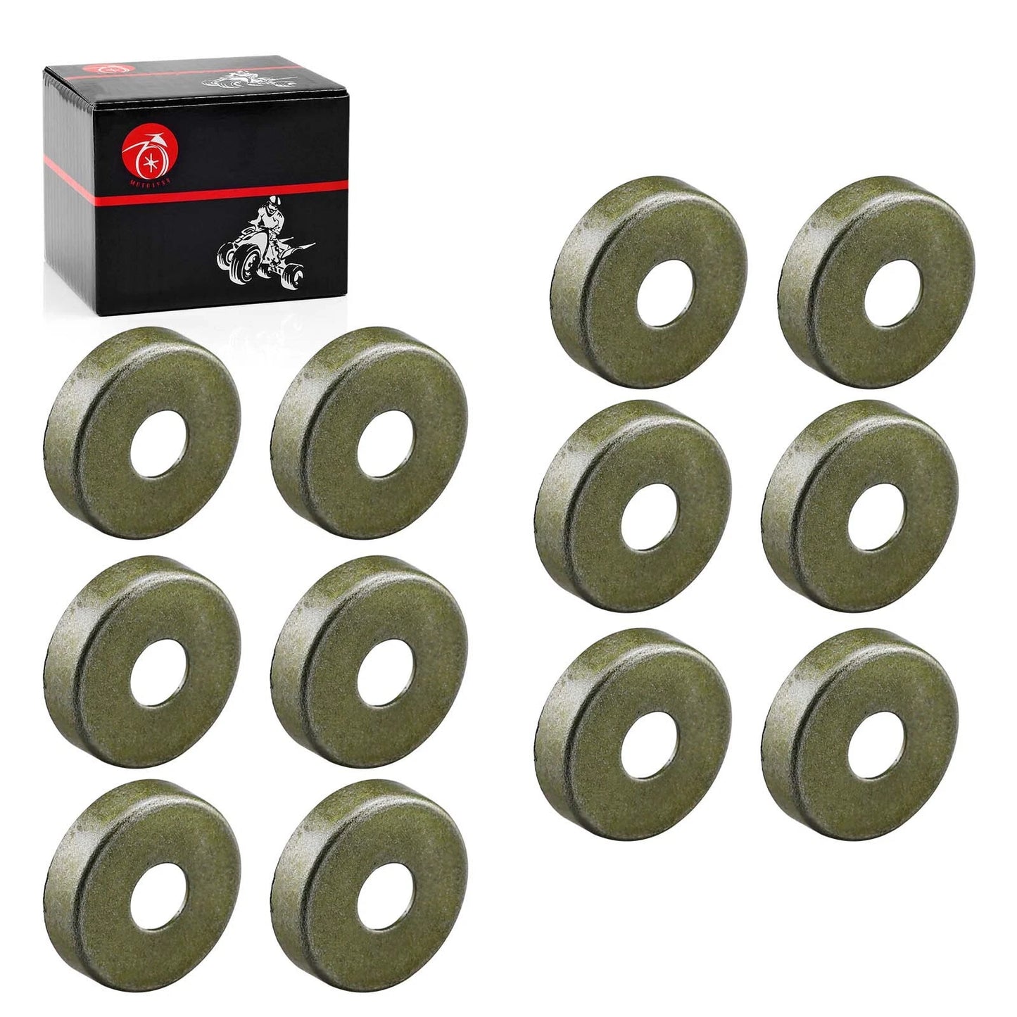 12x A Arm Dust Cover Seal Caps Kit for Yamaha YFZ450 YFZ 450 (2004–2013)