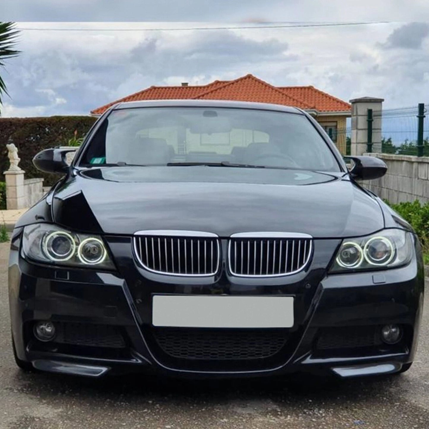 Front Bumper Side Cover Spoiler for BMW 3 Series E90 E91 (2005-2008)