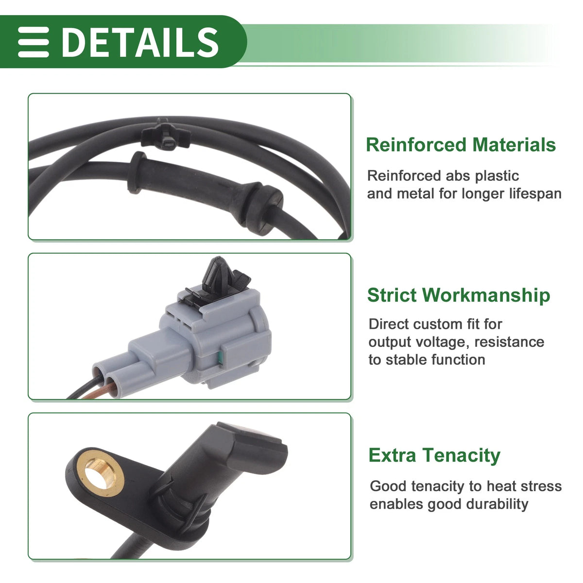 ABS Wheel Speed Sensor for Nissan Frontier (1999-2002)
