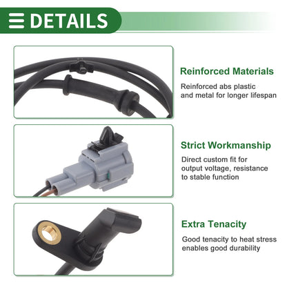 ABS Wheel Speed Sensor for Nissan Frontier (1999-2002)