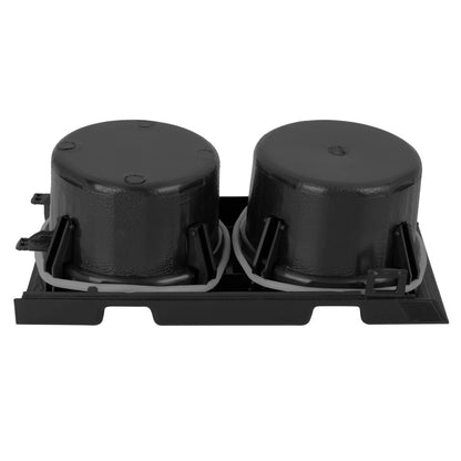 Car Center Console Cup Holder for BMW E46 1999-2005 Black 2 x Items
