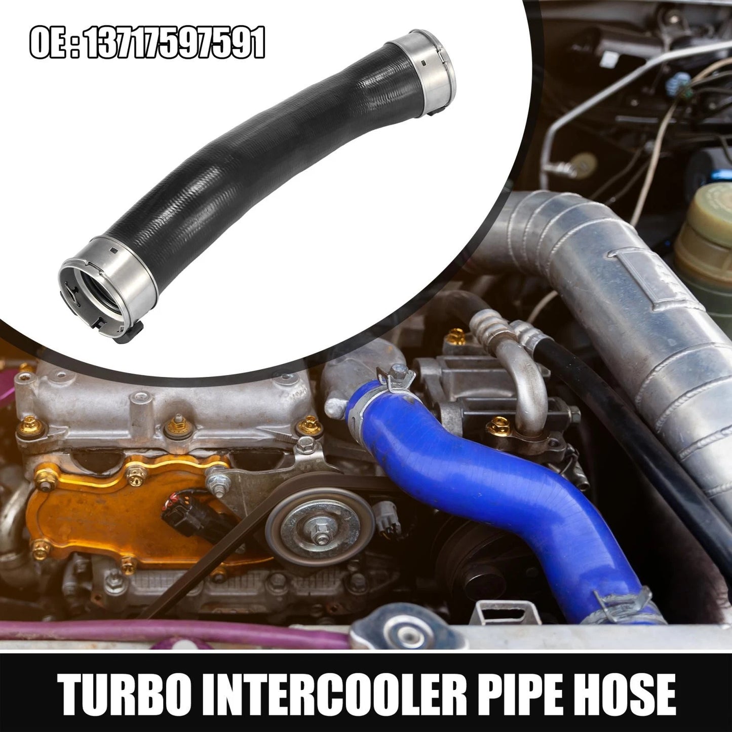 Turbo Intercooler Pipe Hose for BMW 328i 320i XDrive 228i (2012-2019)